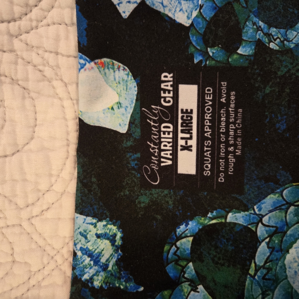 Constantly Varied Gear Leggings - Blue and Green
